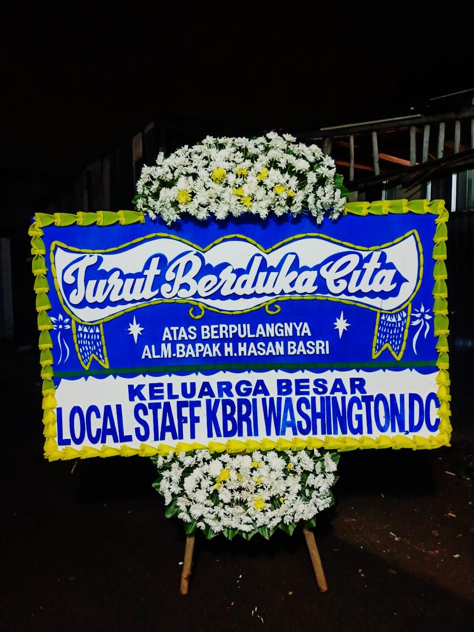 Bunga Papan Duka Cita #109
